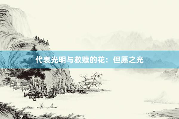 代表光明与救赎的花：但愿之光